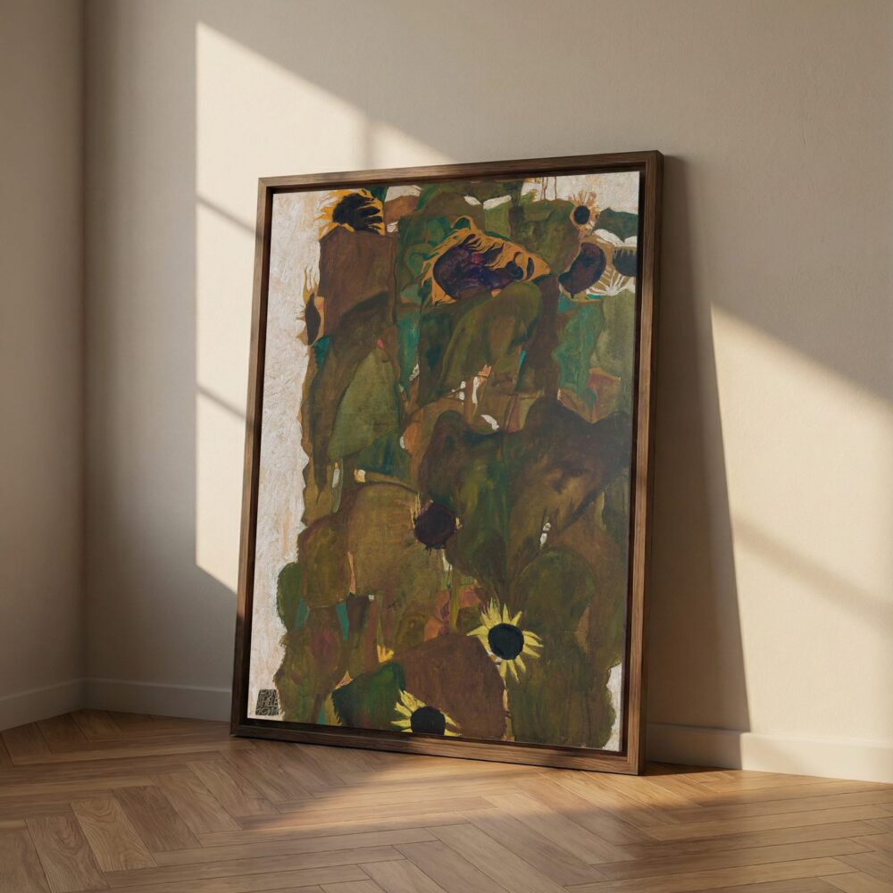 egon schiele – sonnenblumen i egon schiele – sonnenblumen i