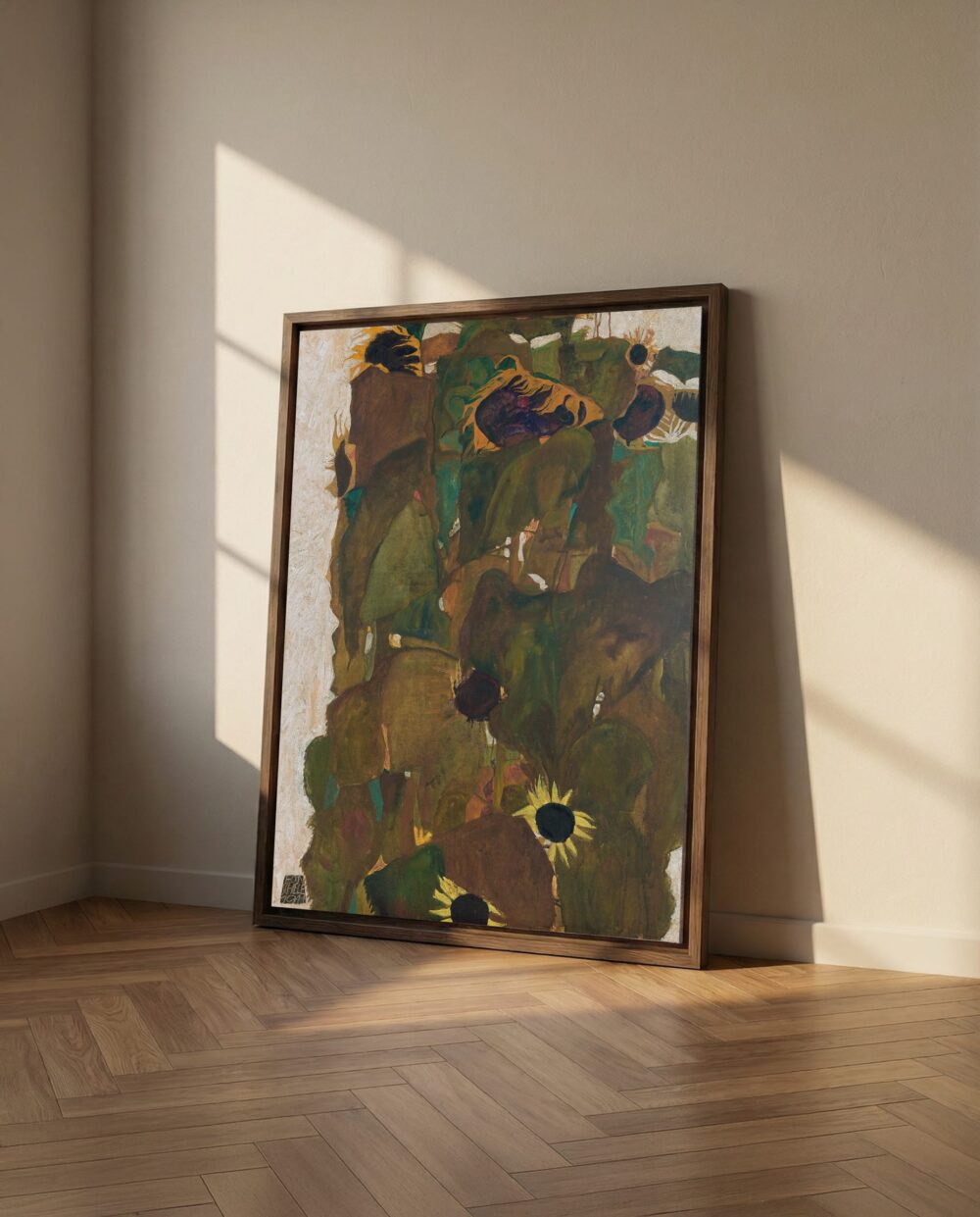 egon schiele – sonnenblumen i egon schiele – sonnenblumen i