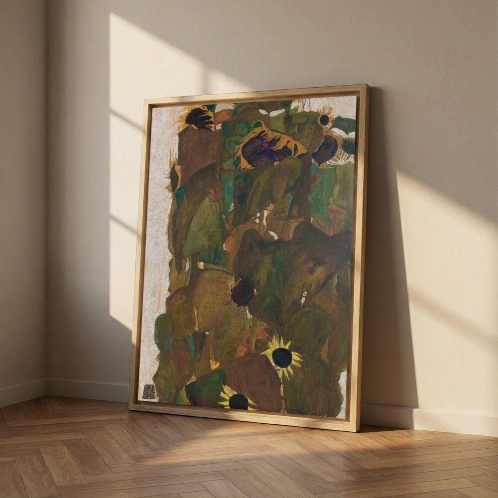 egon schiele – sonnenblumen i egon schiele – sonnenblumen i
