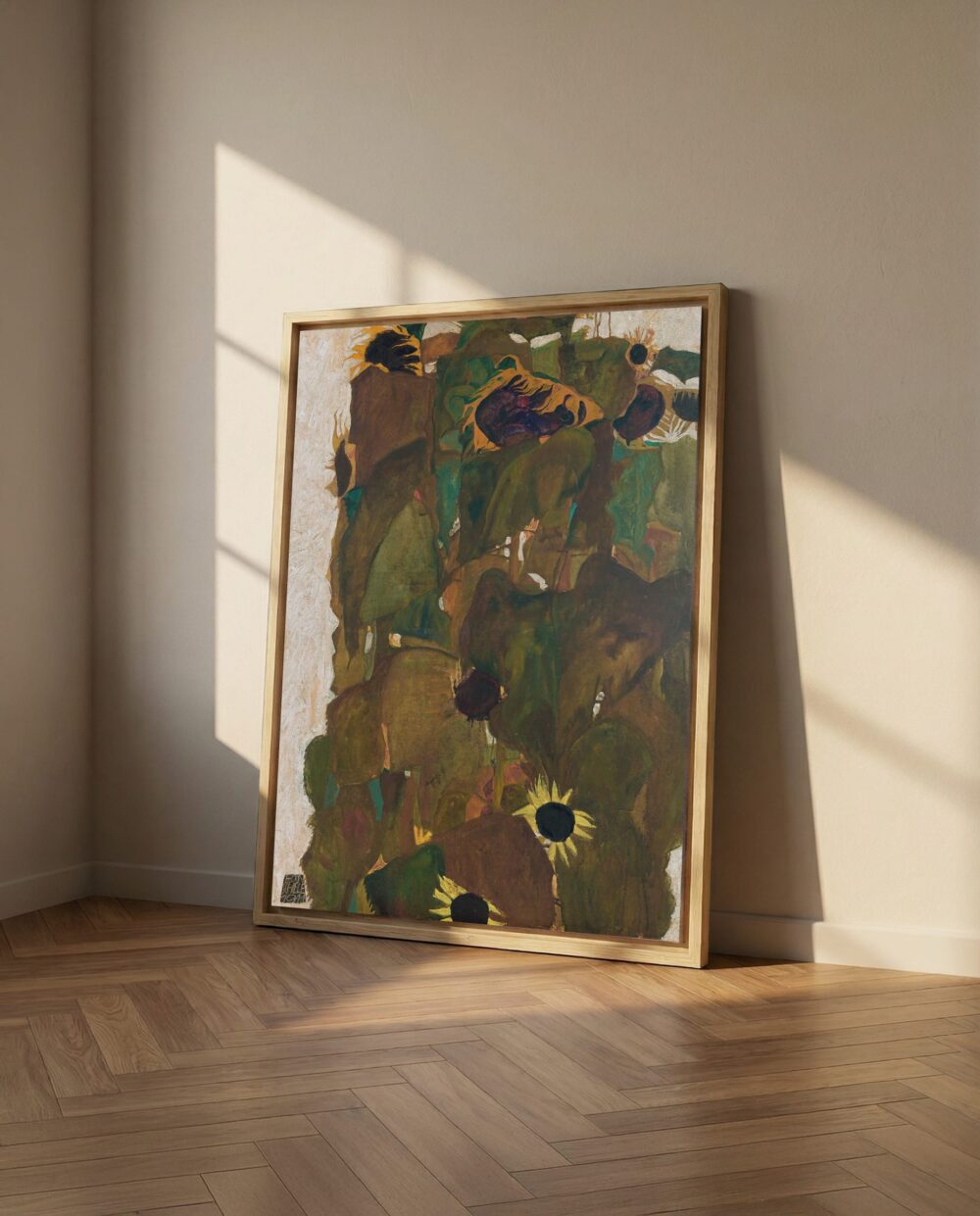 egon schiele – sonnenblumen i egon schiele – sonnenblumen i