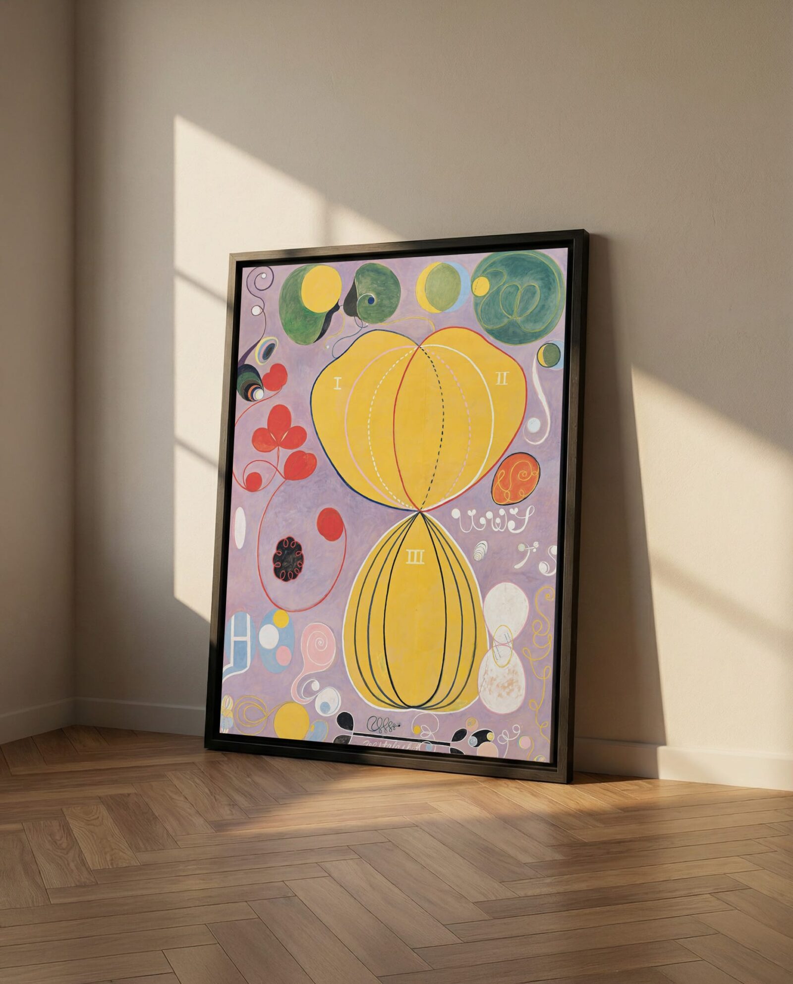 hilma af klint, group 4, no 7, black